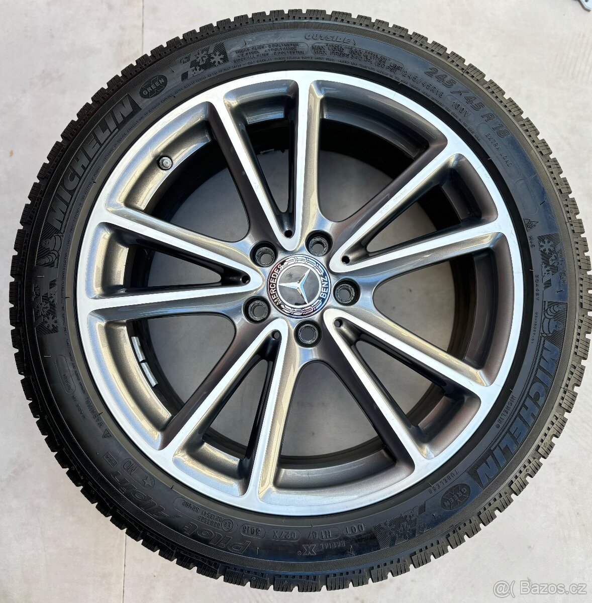 Zimní sada Mercedes R18 z Mercedes Cls w257 245/45 - 2