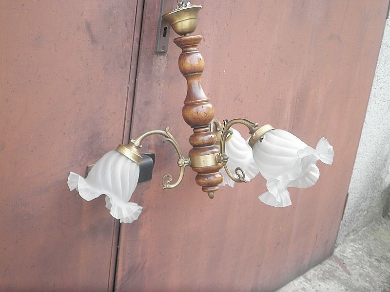 Retro secesní lustr - 2