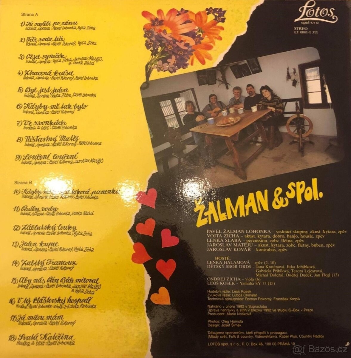 Žalman & Spol. – Tu neděli po ránu (LP) - 2