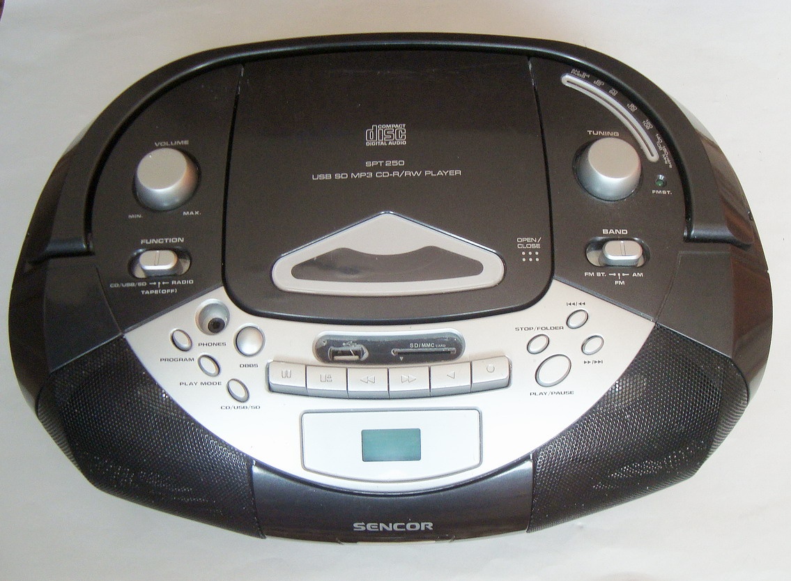 Přenosné radio Sencor CD, USB, SD - 2