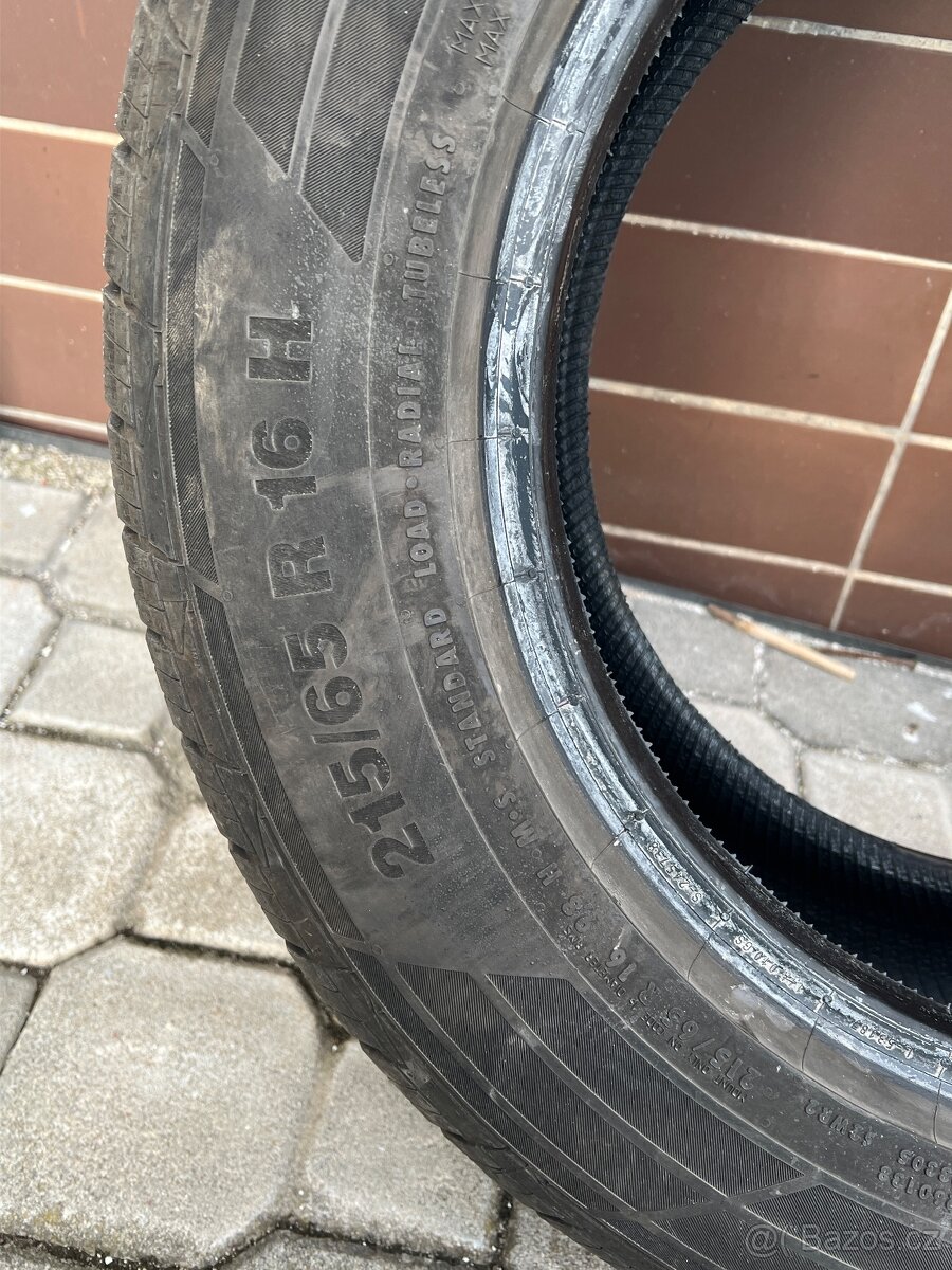 Pneu Continental 215/65/16 celorocni - 2