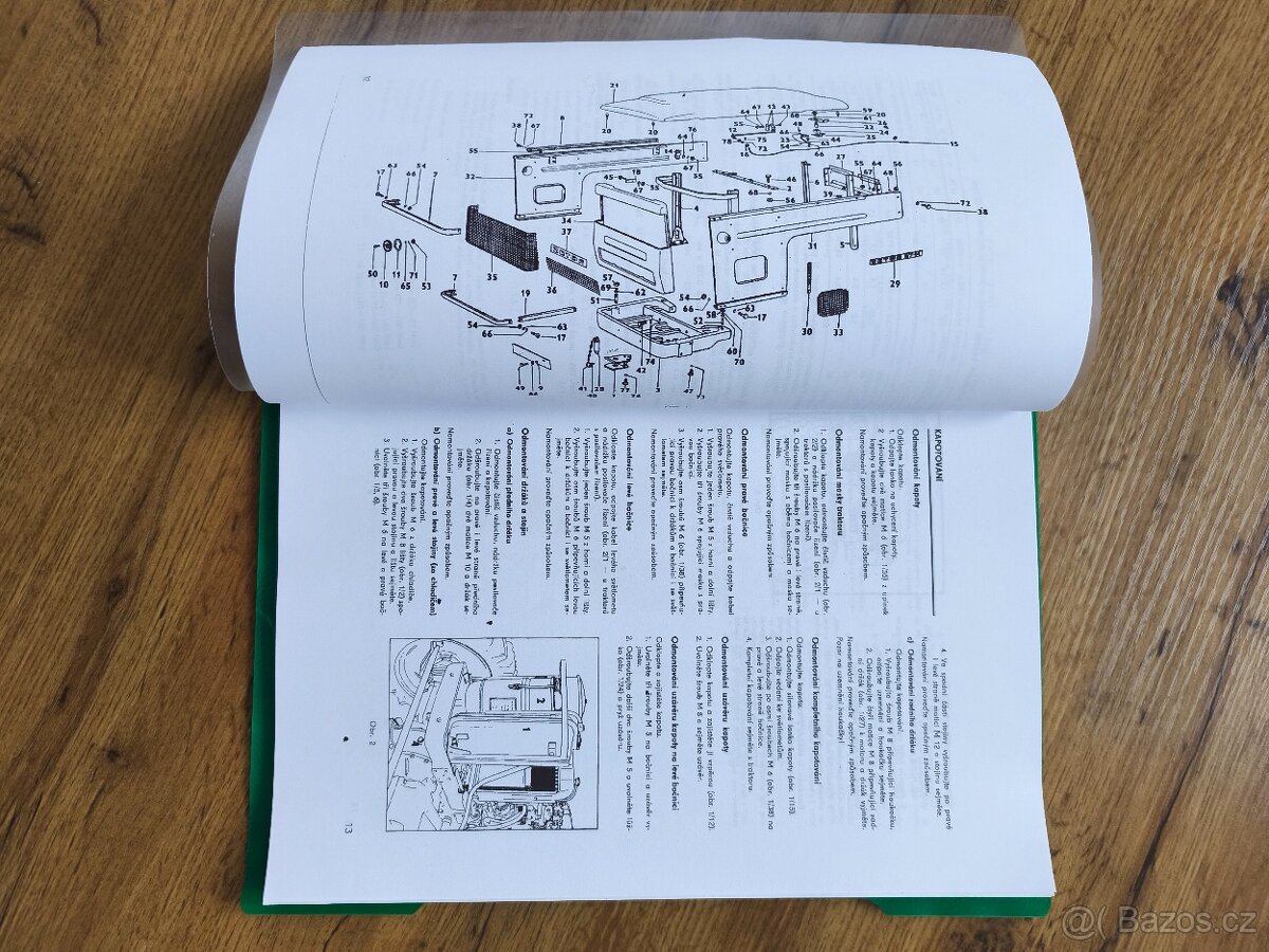 Zetor 4712-6748 dílenská příručka - 2