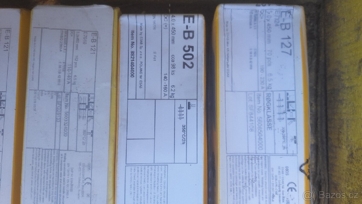 Svařovací elektrody - 2