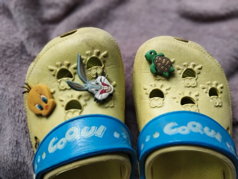 Dětské nazouváky ve stylu Crocs vel.21/22 - 2