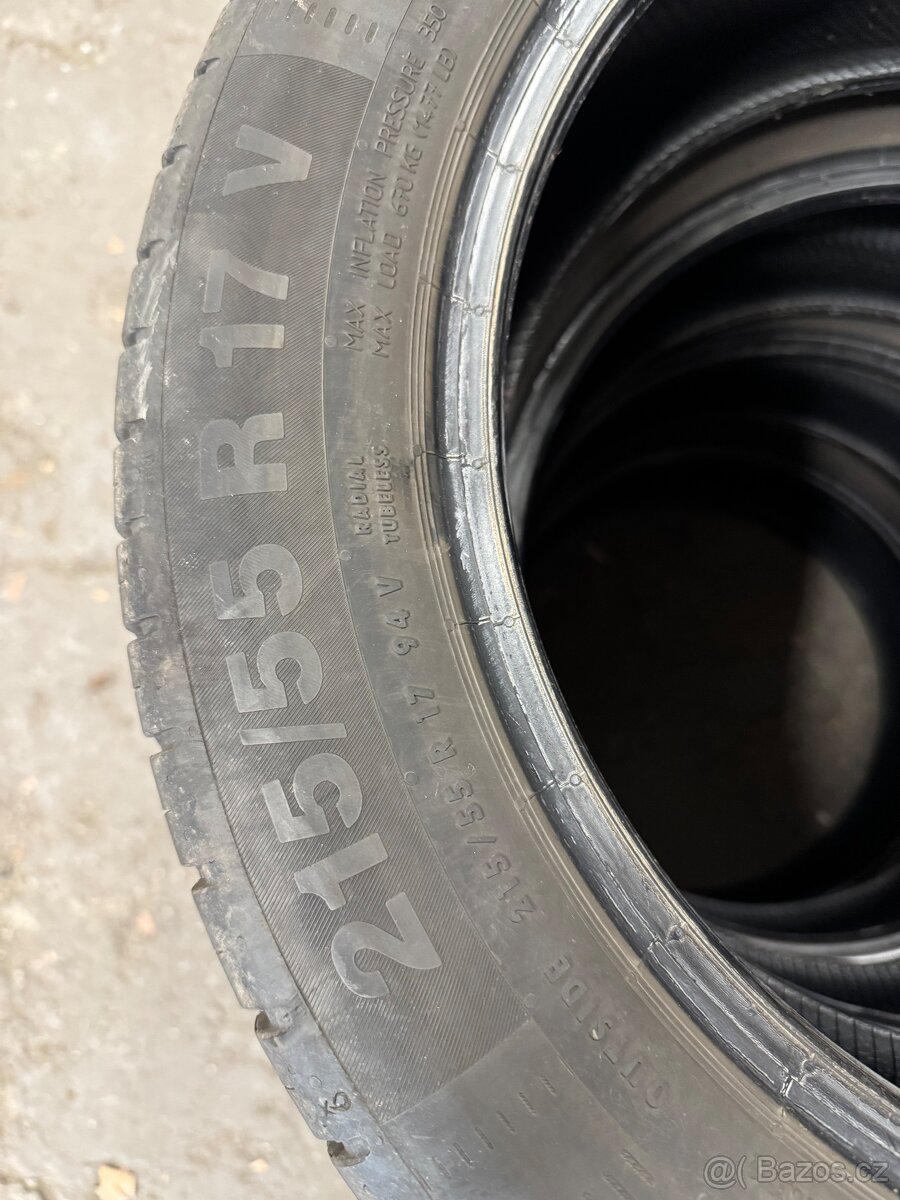 215/55 r17 CONTINENTAL - 2