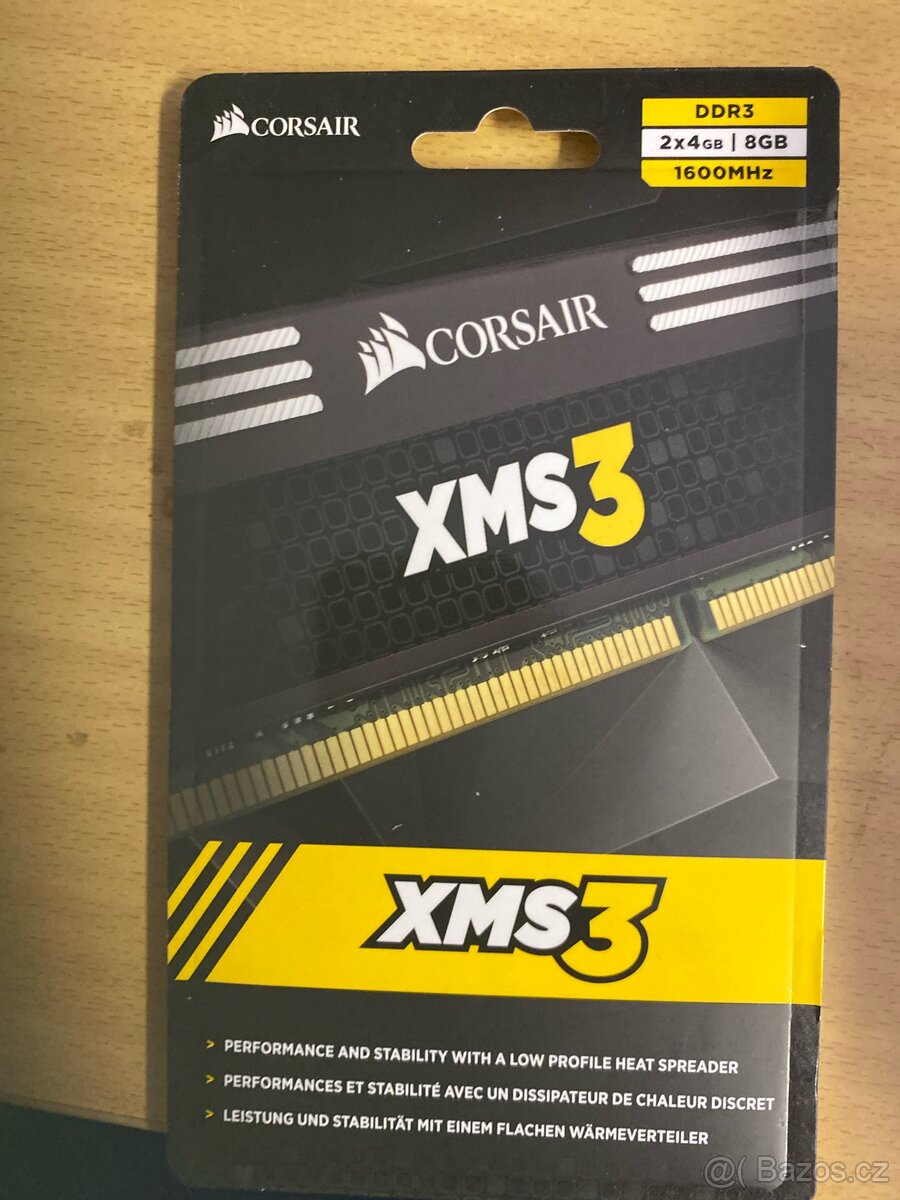 DDR 3 8gb corsair 1600 mhz - 2