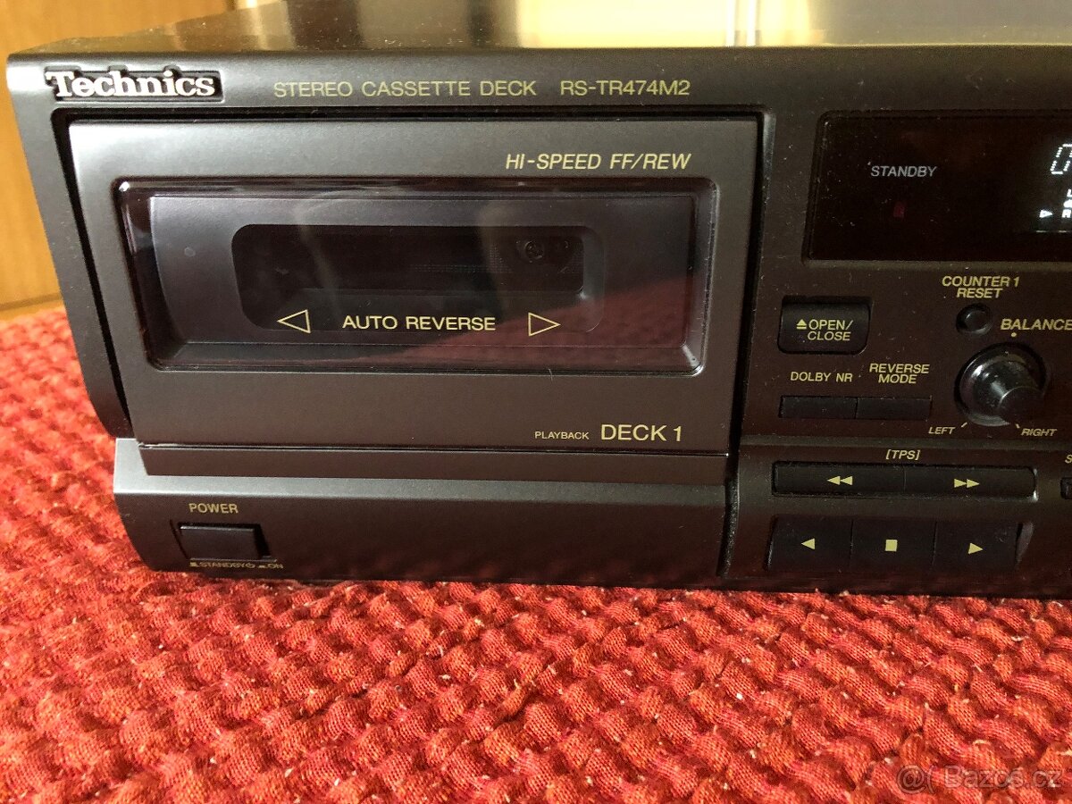 Technics RS-TR474M2 stereo cassette deck - 2