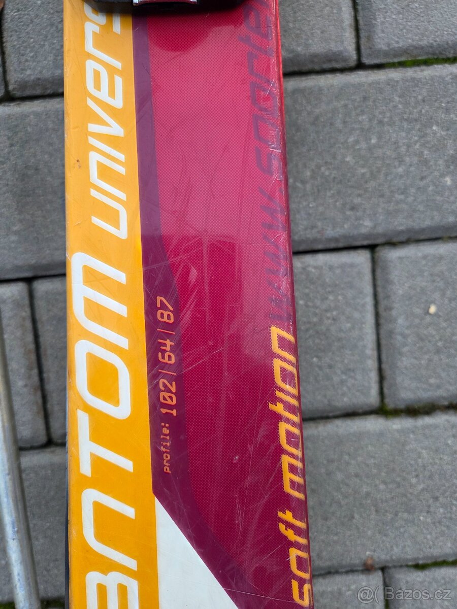 Dětské lyže 138 + lyžáky 25.5 - 2