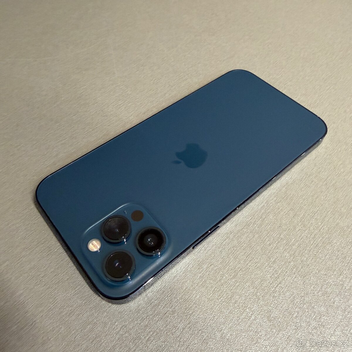 iPhone 12 Pro Max 128GB modrý, 100% baterie, rok záruka - 2
