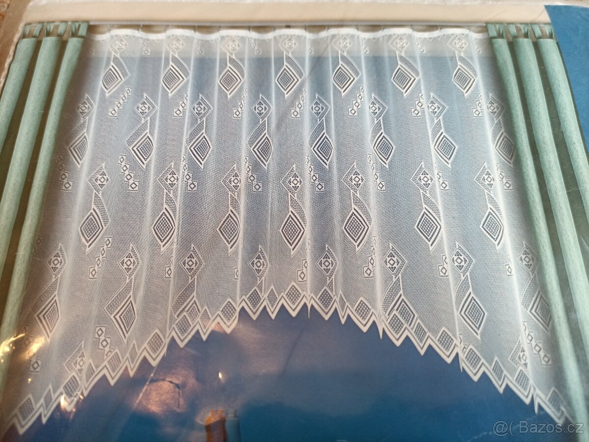 Záclona Vendula š.200 x v.250 nová české výroby - 2