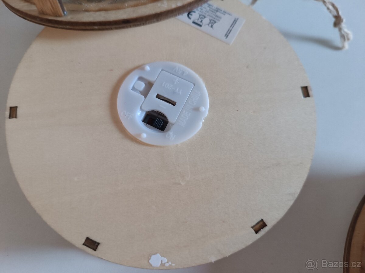 3x LED vánoční dekorace svítící - za všechny 99,- - 2