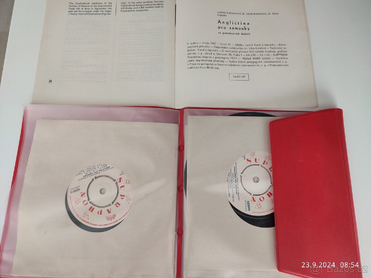 Gramofonové desky 60 léta angličtina SUPRAPHONE - 2