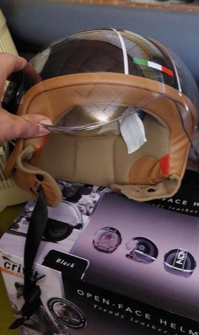 Otevřená helma Crivit Retro Ital design vel. L - 2