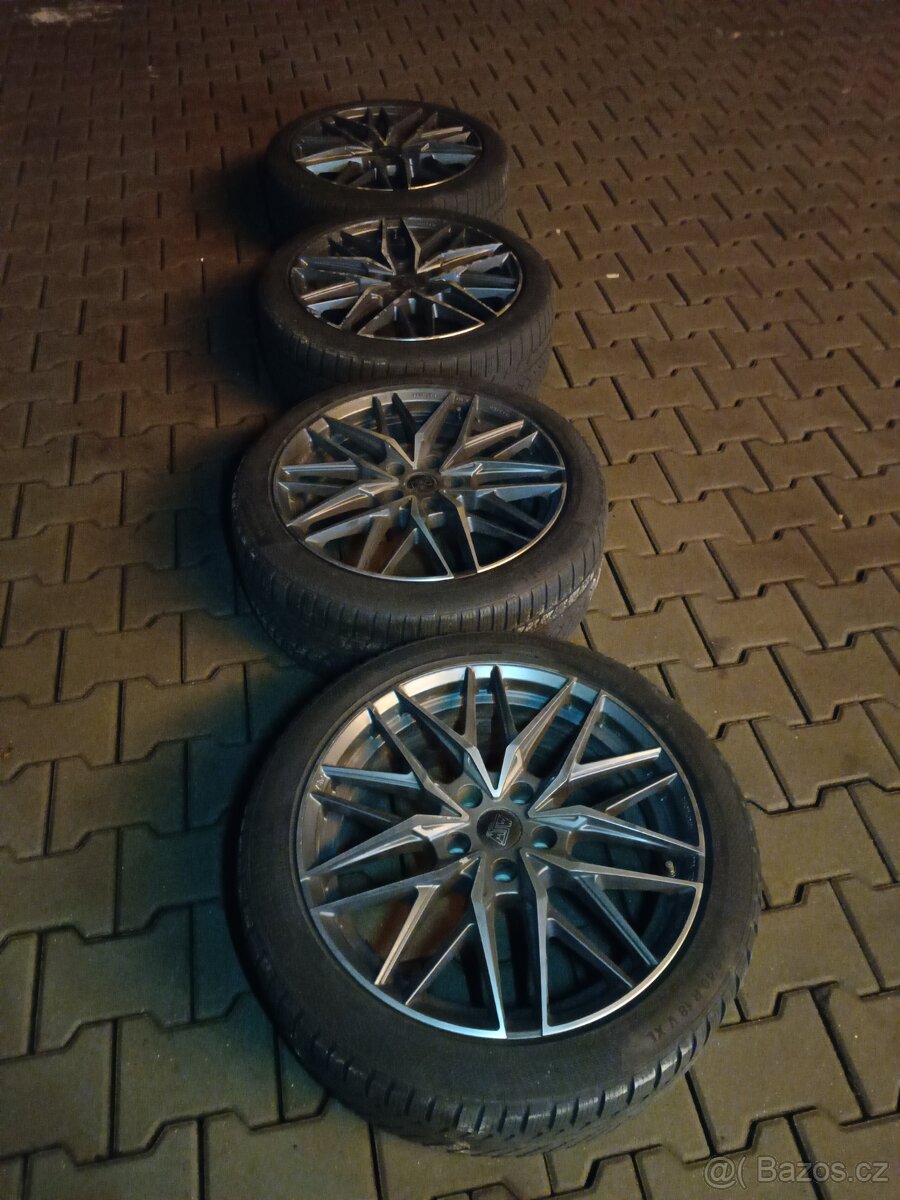 18" Msw by OZ ALU kola 5x112. Zimní - 2