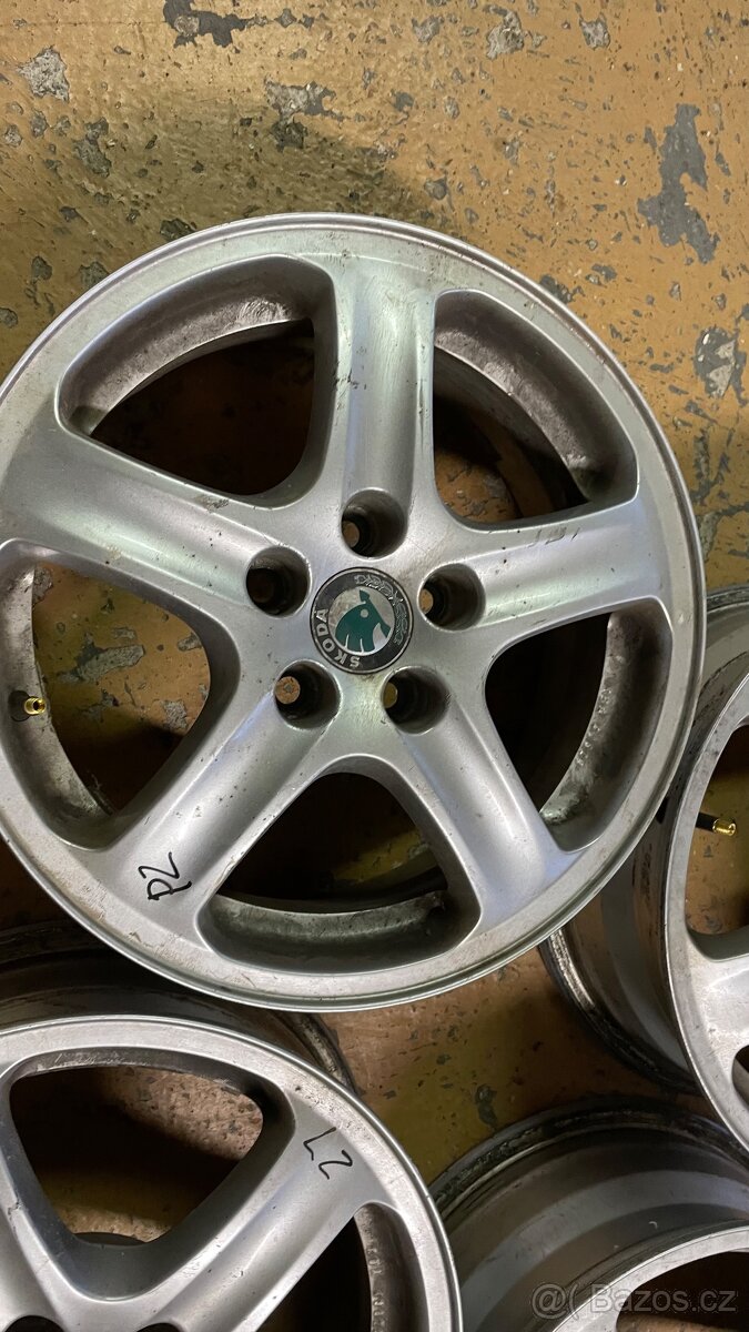 Alu disky R15 , 5x100 Octavia 1 - 2
