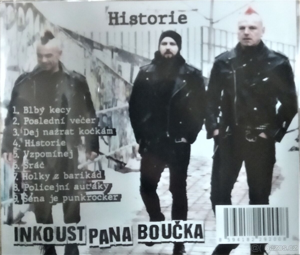 Inkoust Pana Boučka – Historie ( CD ) - 2