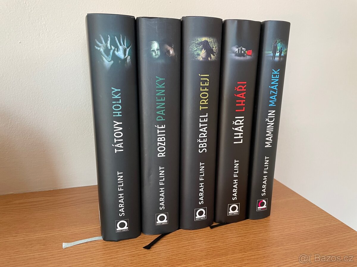 Knihy Sarah Flint / 820,- za vsechny - 2