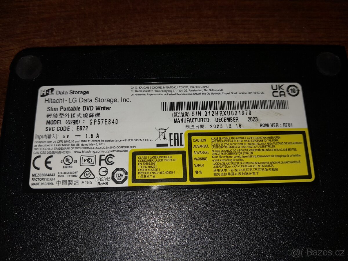 Externí vypalovačka - 2