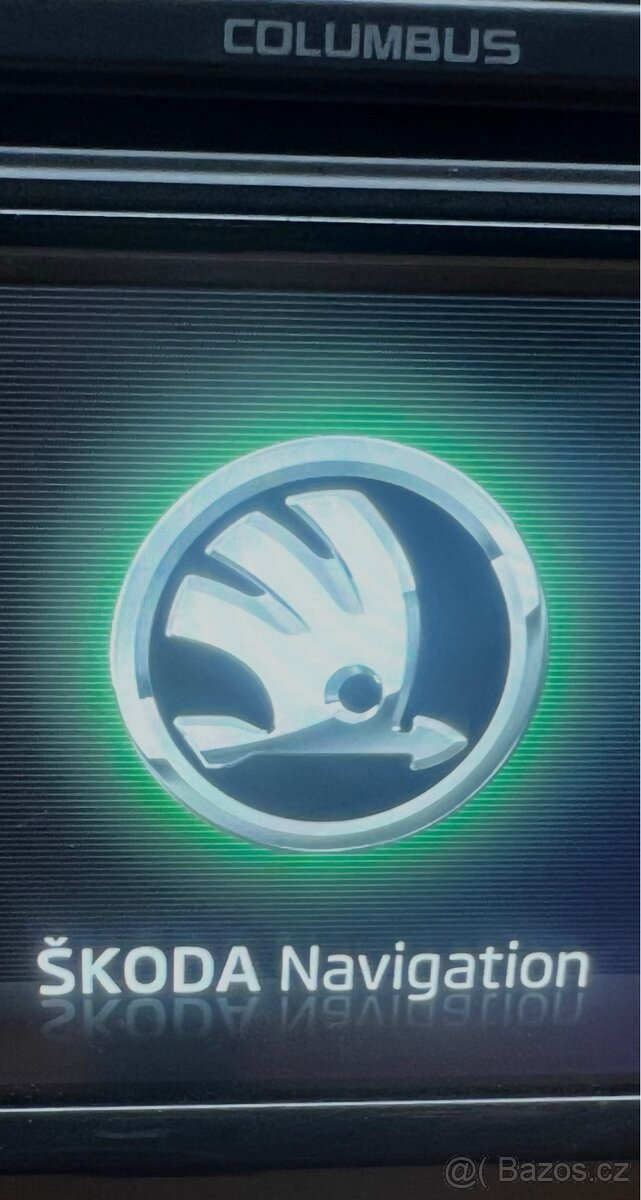 Originál navigace Škoda Columbus - 2