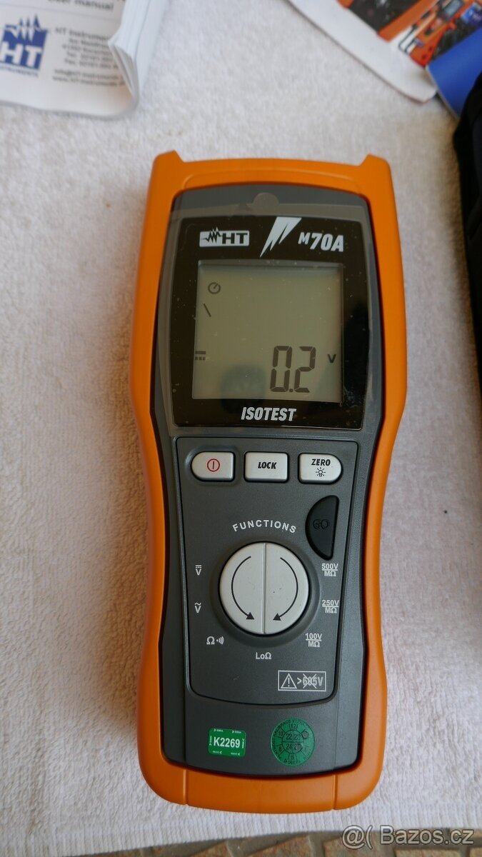 TESTER IZOLACE HT INSTRUMENTS M70, 1004020 - 2