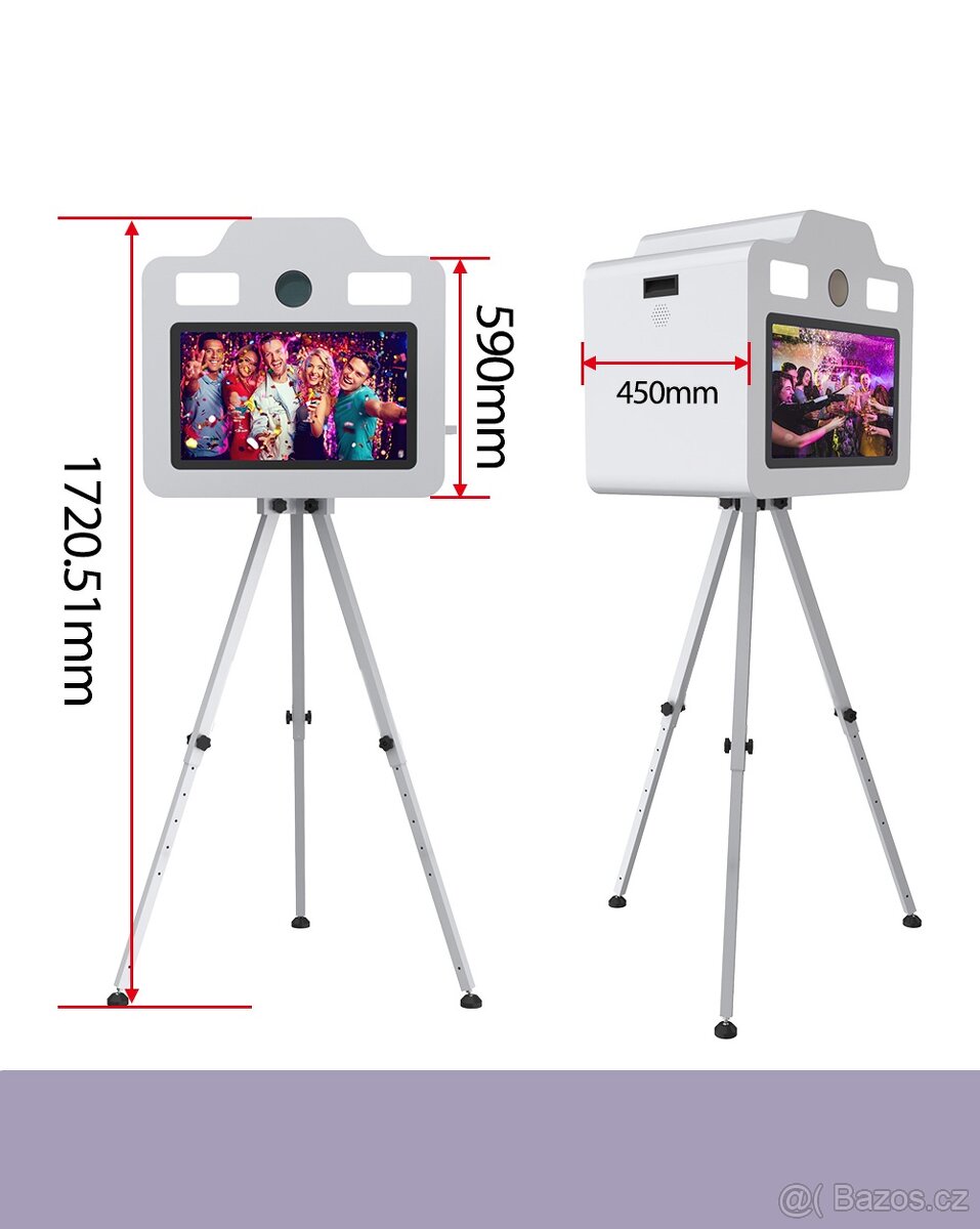 Moderní fotokoutek s dotykovým displejem, nový, skladem v ČR - 2