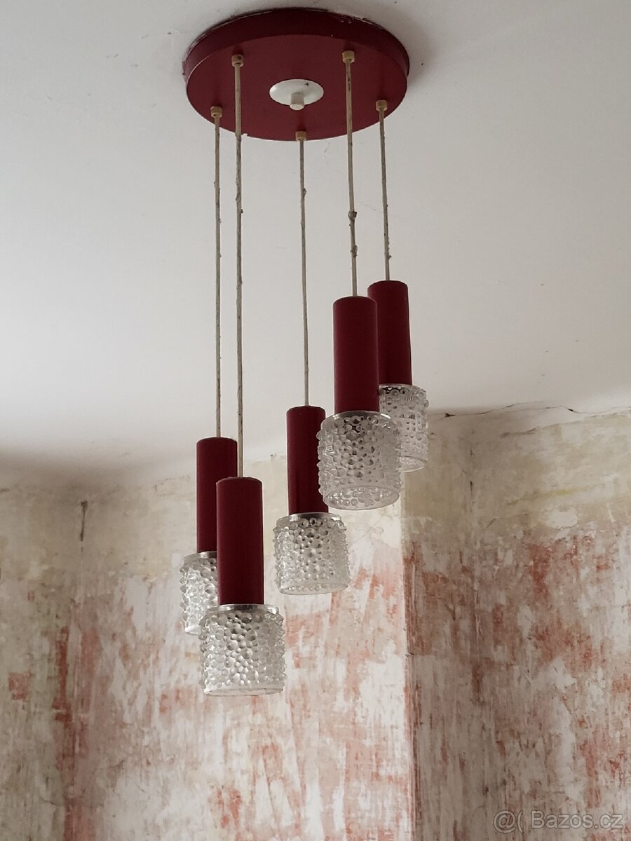 Starý retro lustr - 2