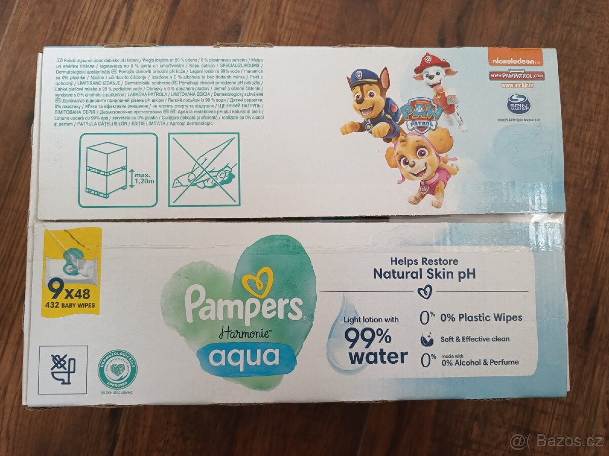 Pampers vlhčené ubrousky - 2