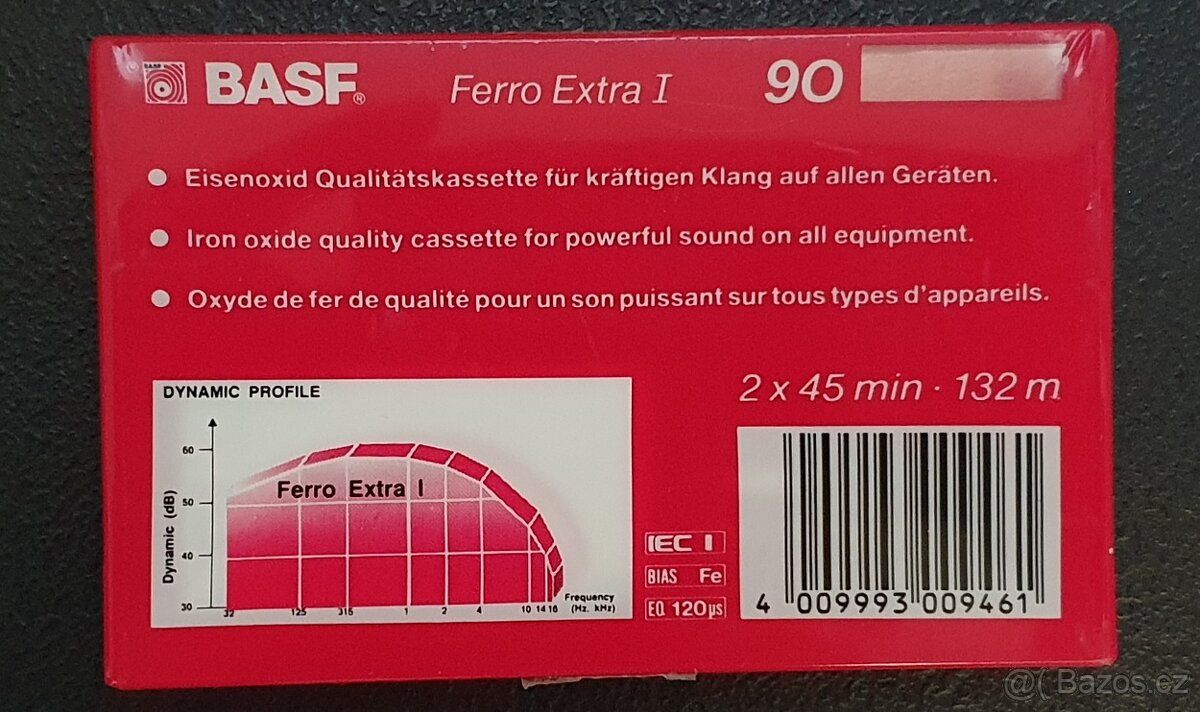 Audiokazeta BASF Ferro Extra I 90 - 2