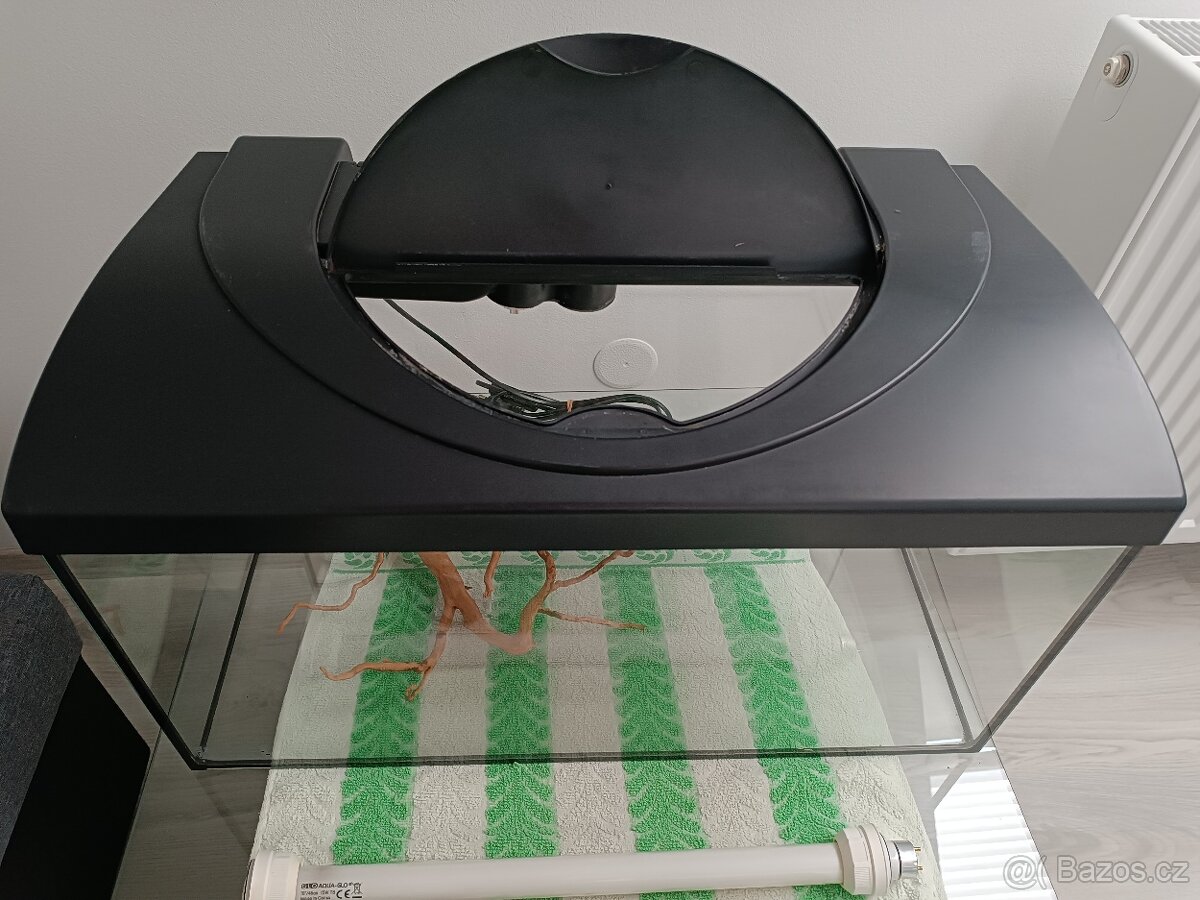 komplet akvárium 60x30 - 2