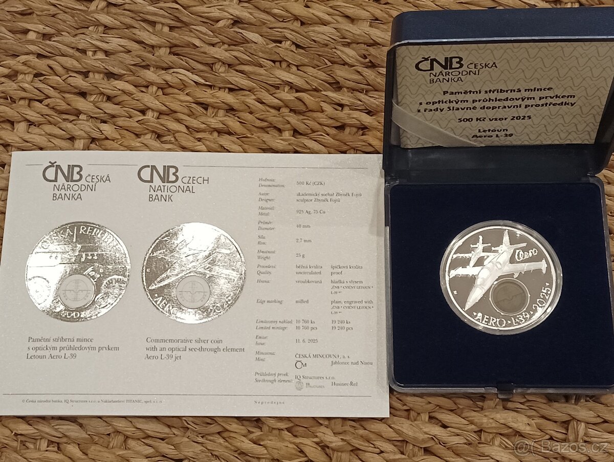 Stříbrná mince Albatros - 2