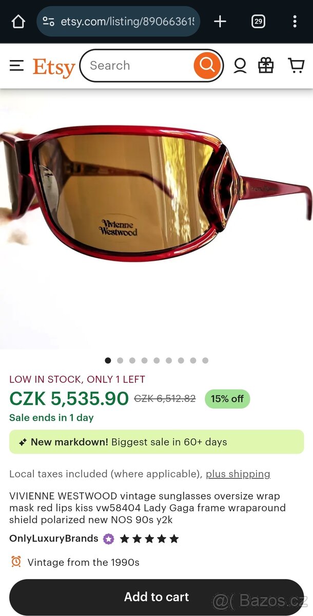 Sluneční brýle Vintage - 2