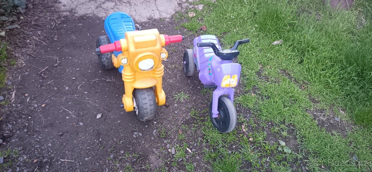 Plastové motorky (odrážedla) - 2