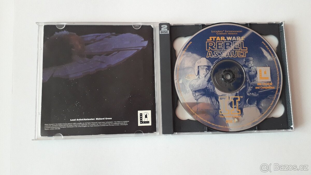 PC hra - Star Wars - Rebel Assault II - 2 CD - 2