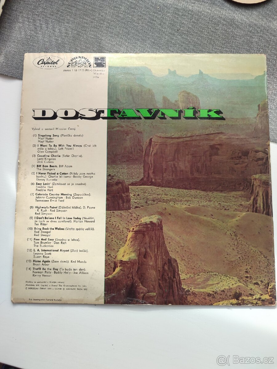 LP - Dostavník 1975 - 2