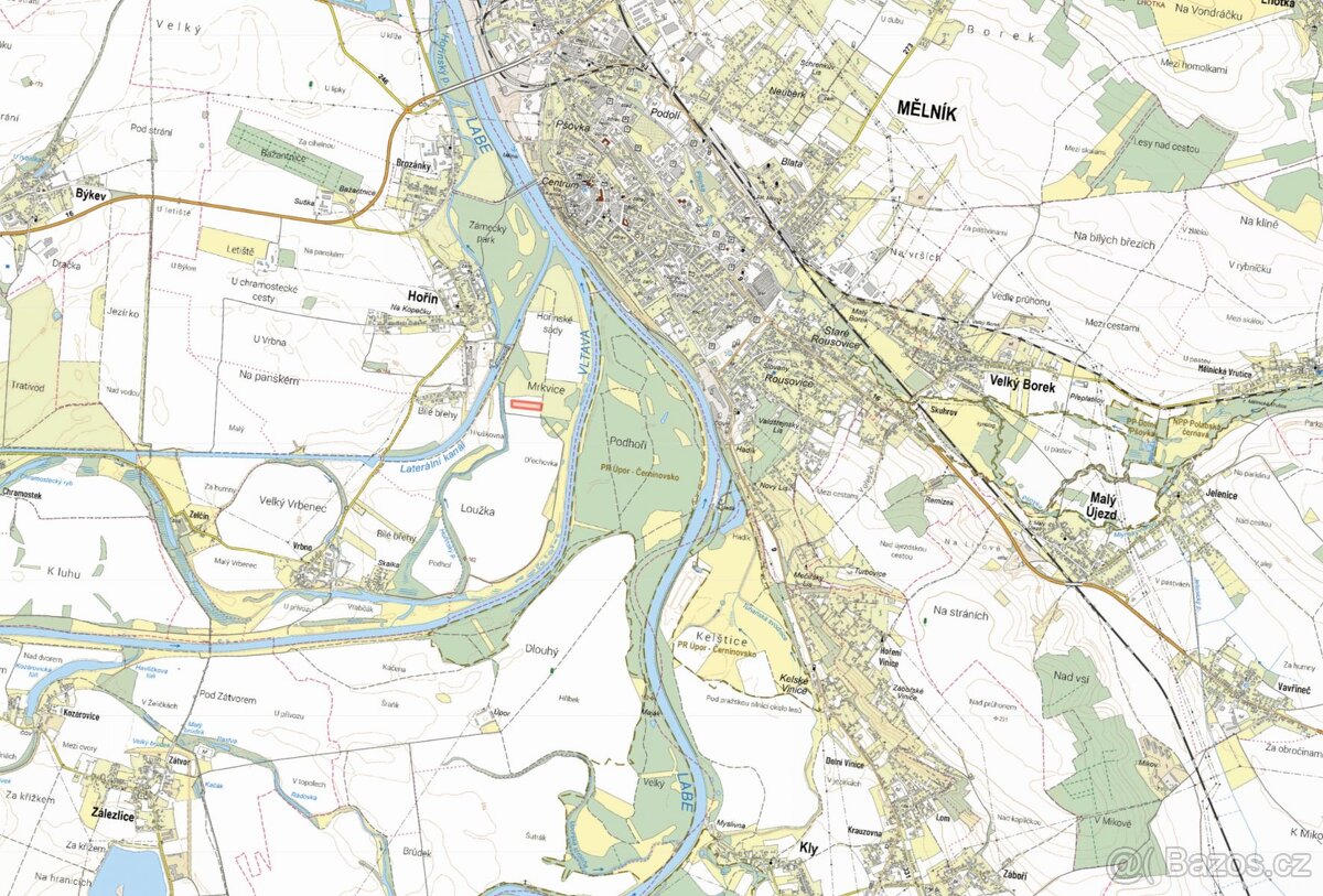 Zemědělská půda, prodej, Hořín, Mělník - 2