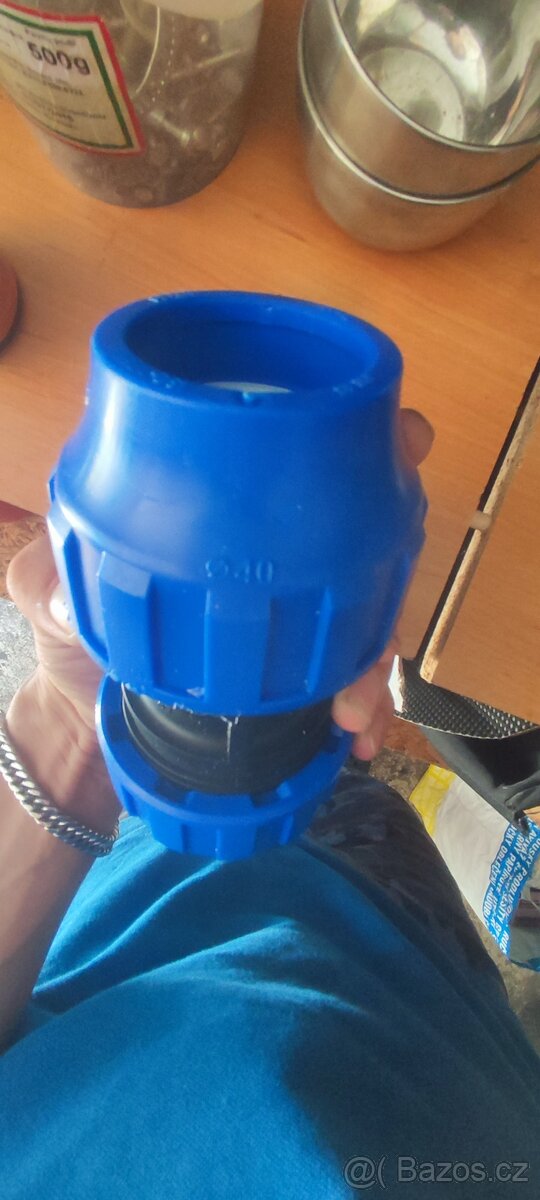 PE spojka 40mm - 2