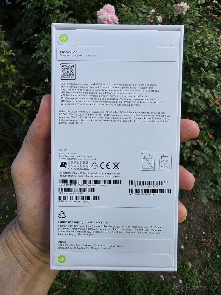 Iphone 18 pro 256GB Burgundy - 2
