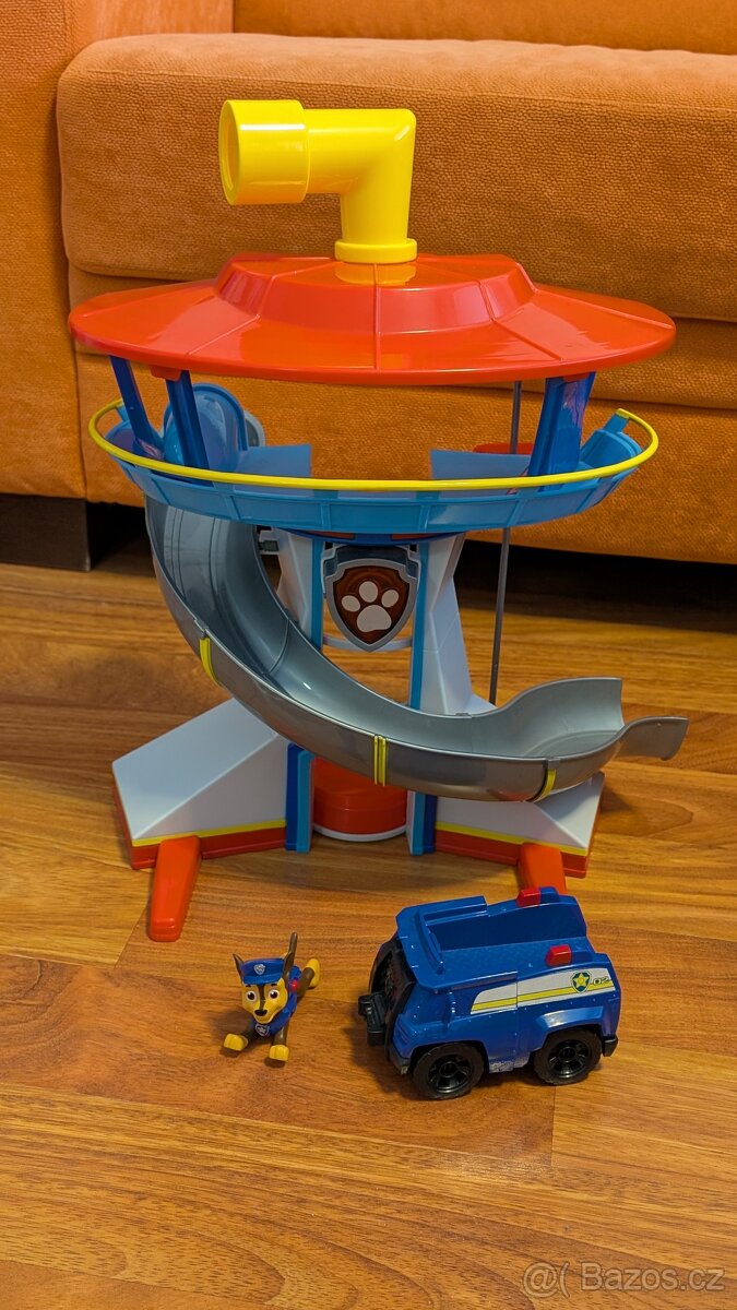 Tlapková patrola hlídkovací věž + vozidlo Chase - 2