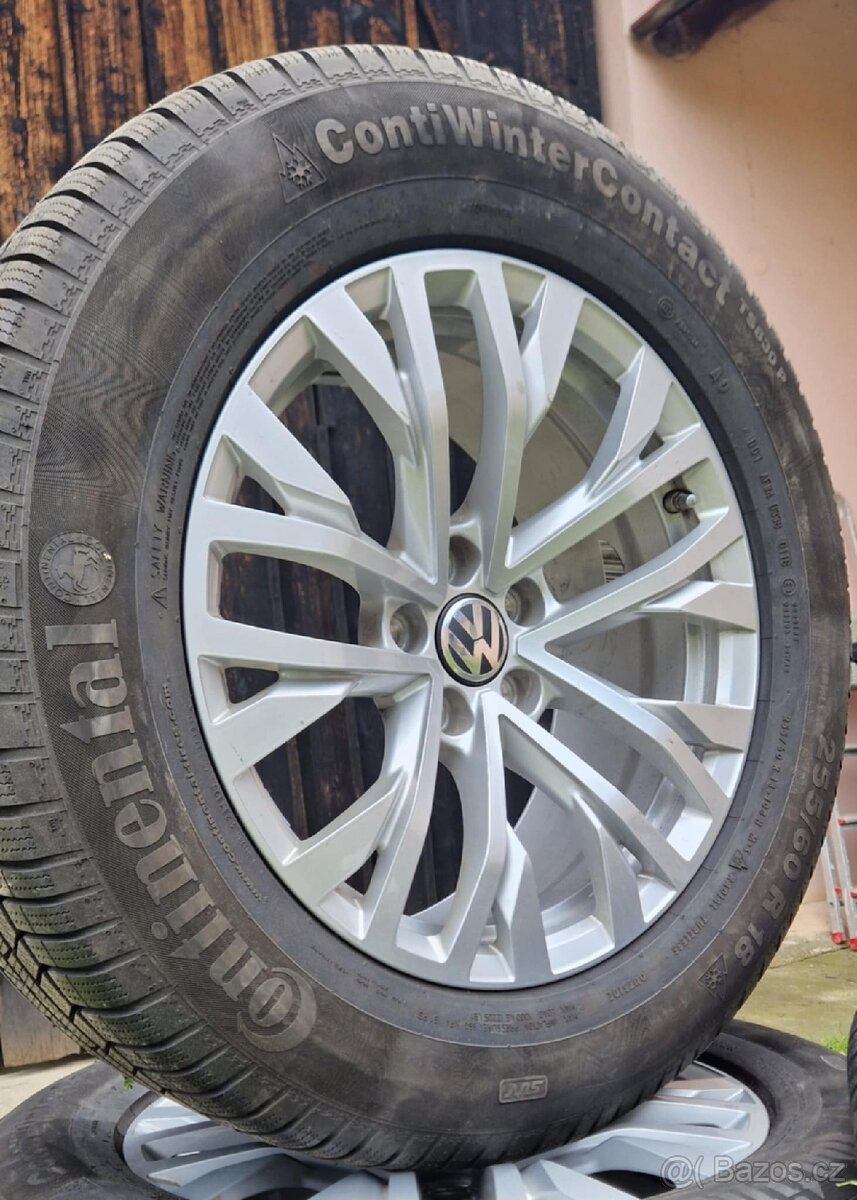 5x112 vw TOUAREG lll R18 +❄️zimní pneu NOVÝ STAV - 2