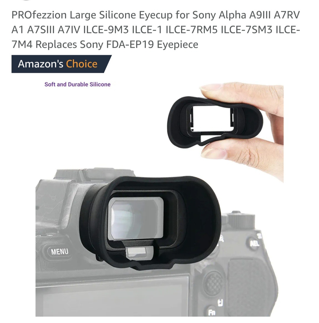 Očnice pro fotoaparáty Sony - 2