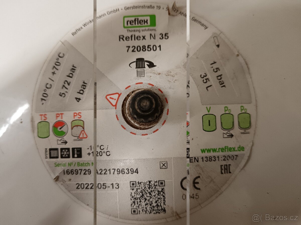 Expanzní nádoba reflex 35 - 2