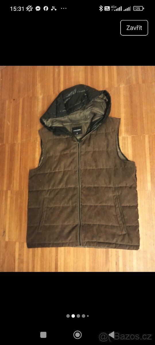 Pánská luxusní zimní vesta - 2