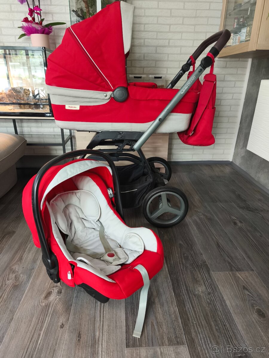 Kočárek Inglesina včetně autosedačky - 2