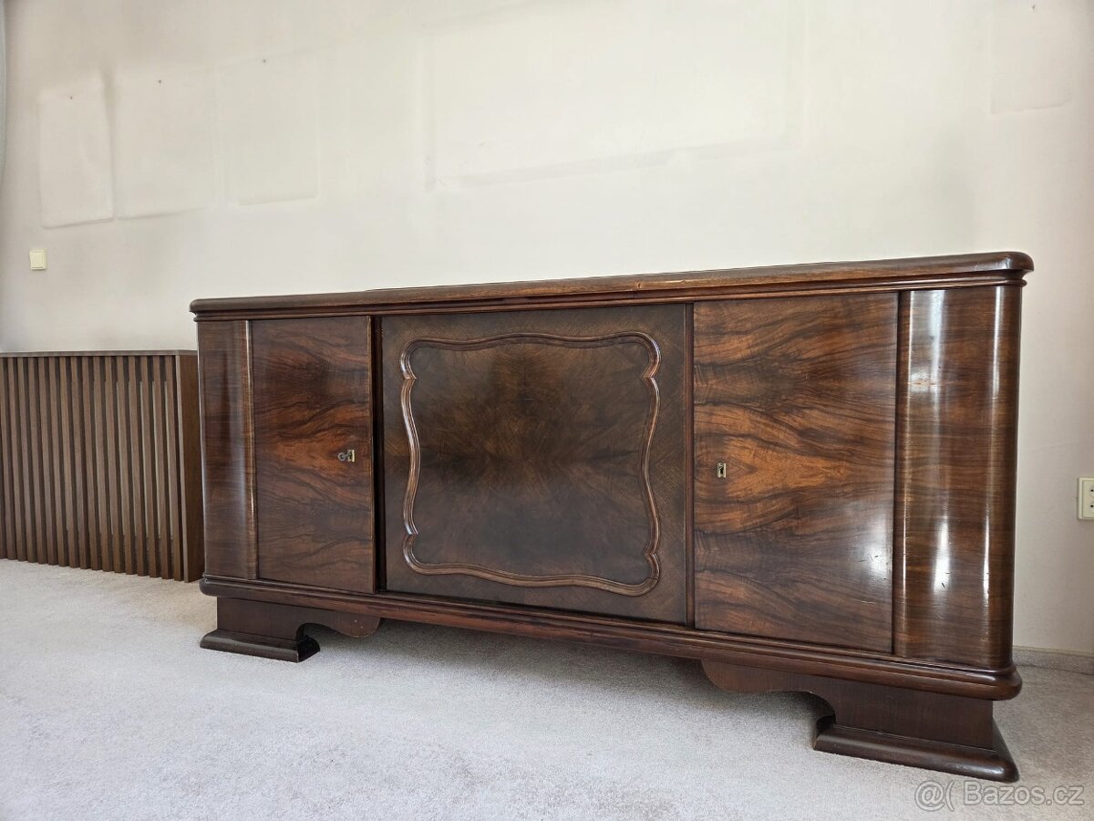 Stylový rustikální příborník / bufet – masivní dřevo, velmi - 2