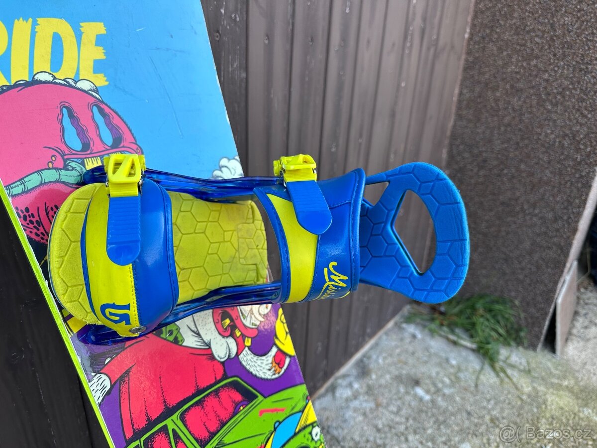 Dětský snowboard ride 110 cm - 2