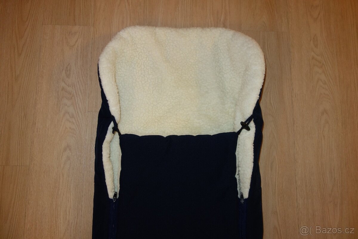 Zimní fusak s ovčí vlnou - 2