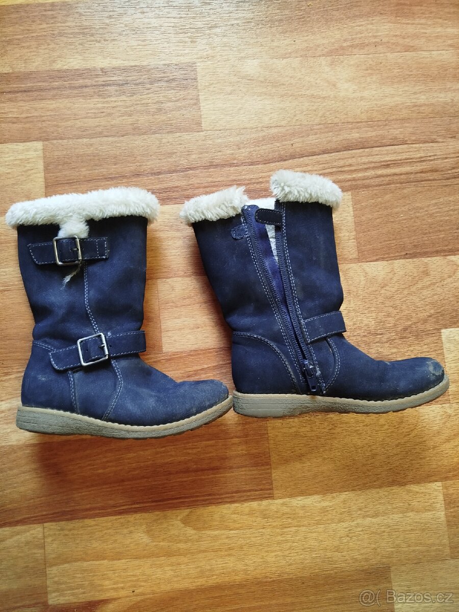 Dětské zimní kozačky 28 - 2