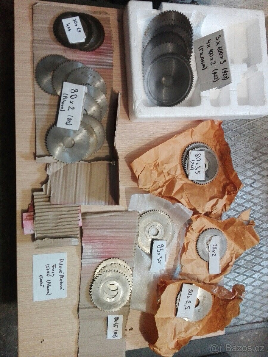 Pilové kotouče Pilana na kov 27ks - 2