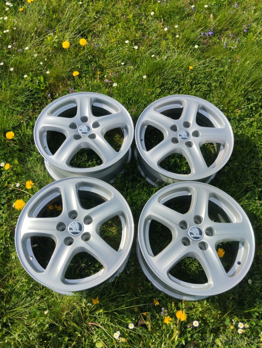 ALU KOLA ŠKODA FABIA R15’ 5X100 - 2