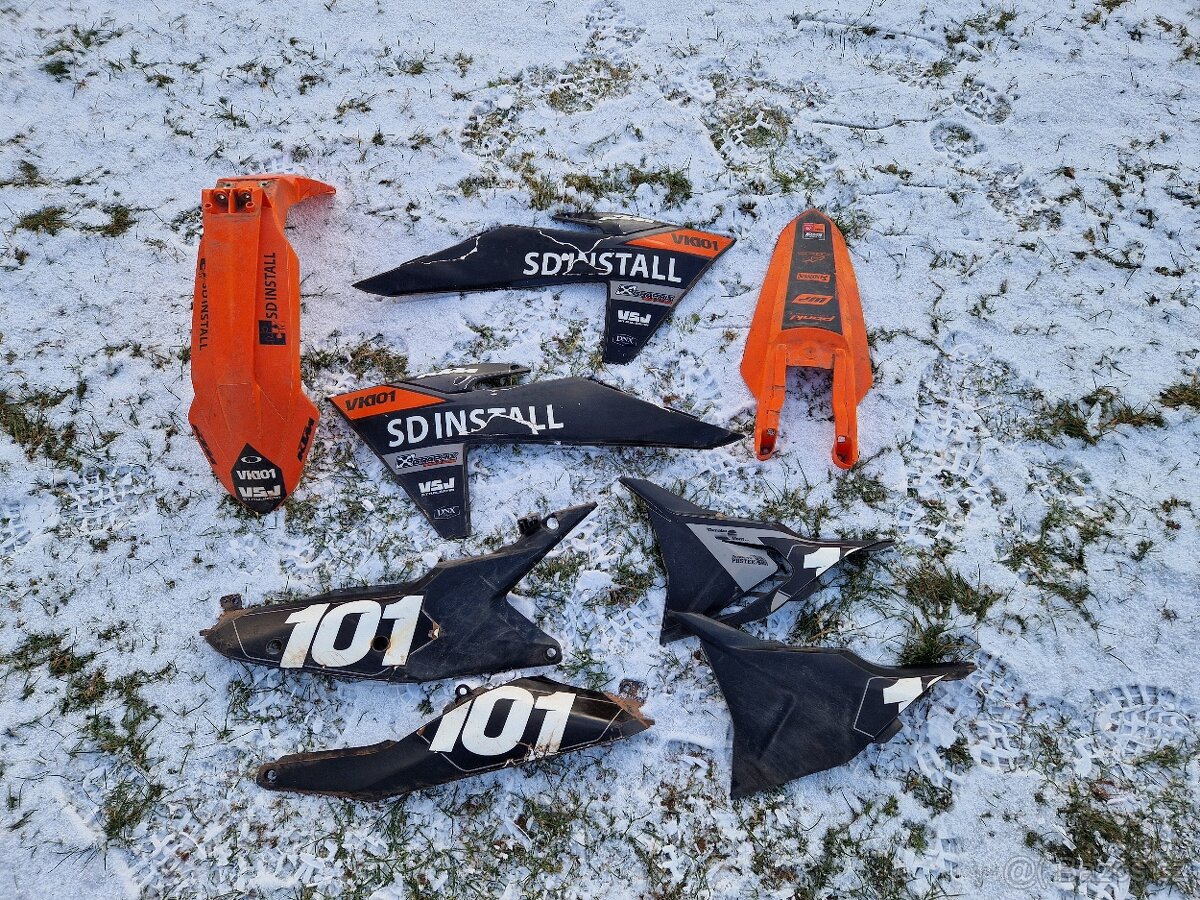 Ktm exc sada plastu 2024 - 2